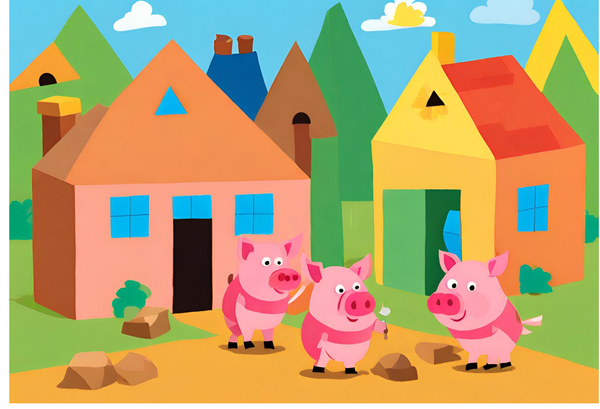 The Three Little Pigs and the Shapes